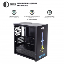 Купить Корпус QUBE STYLE Aluminum Black NeptuneUA Printed (QBC3M_WBNU3PN) - фото 4