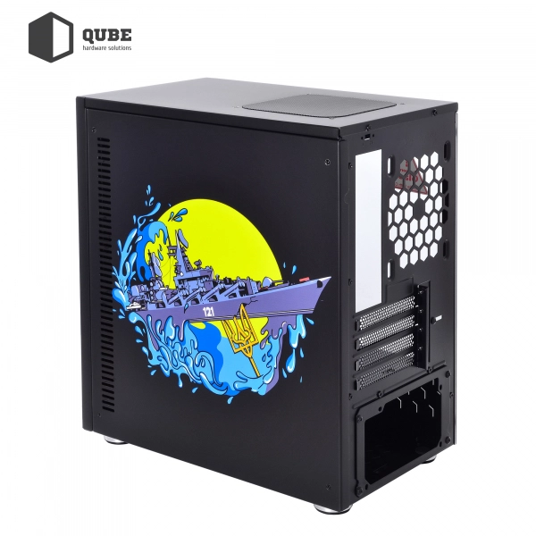 Купить Корпус QUBE STYLE Aluminum Black NeptuneUA Printed (QBC3M_WBNU3PN) - фото 8