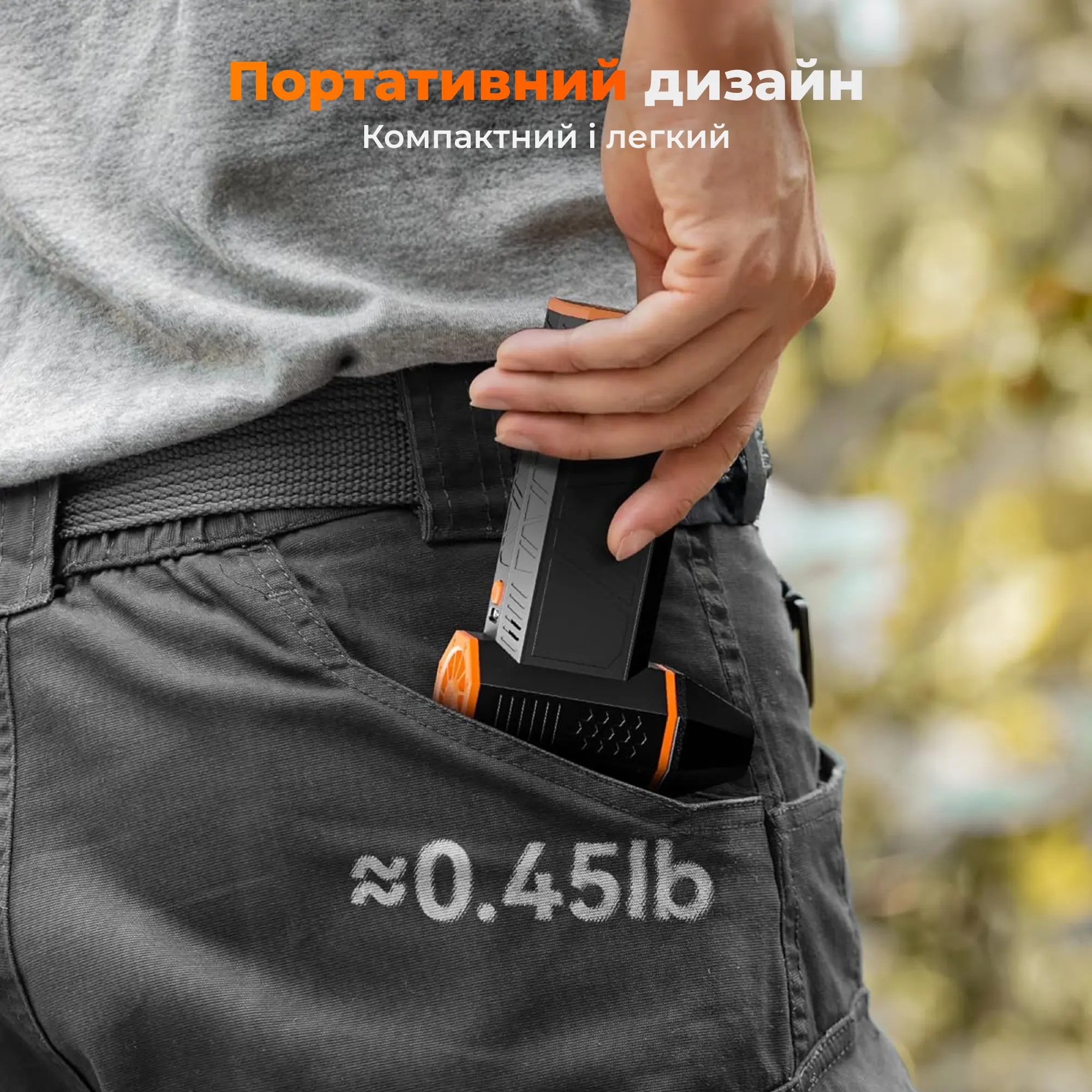 Купити Акумуляторний туброкомпресор (повітродувка) Wolfbox MegaFlow 50 (MF50) - фото 8