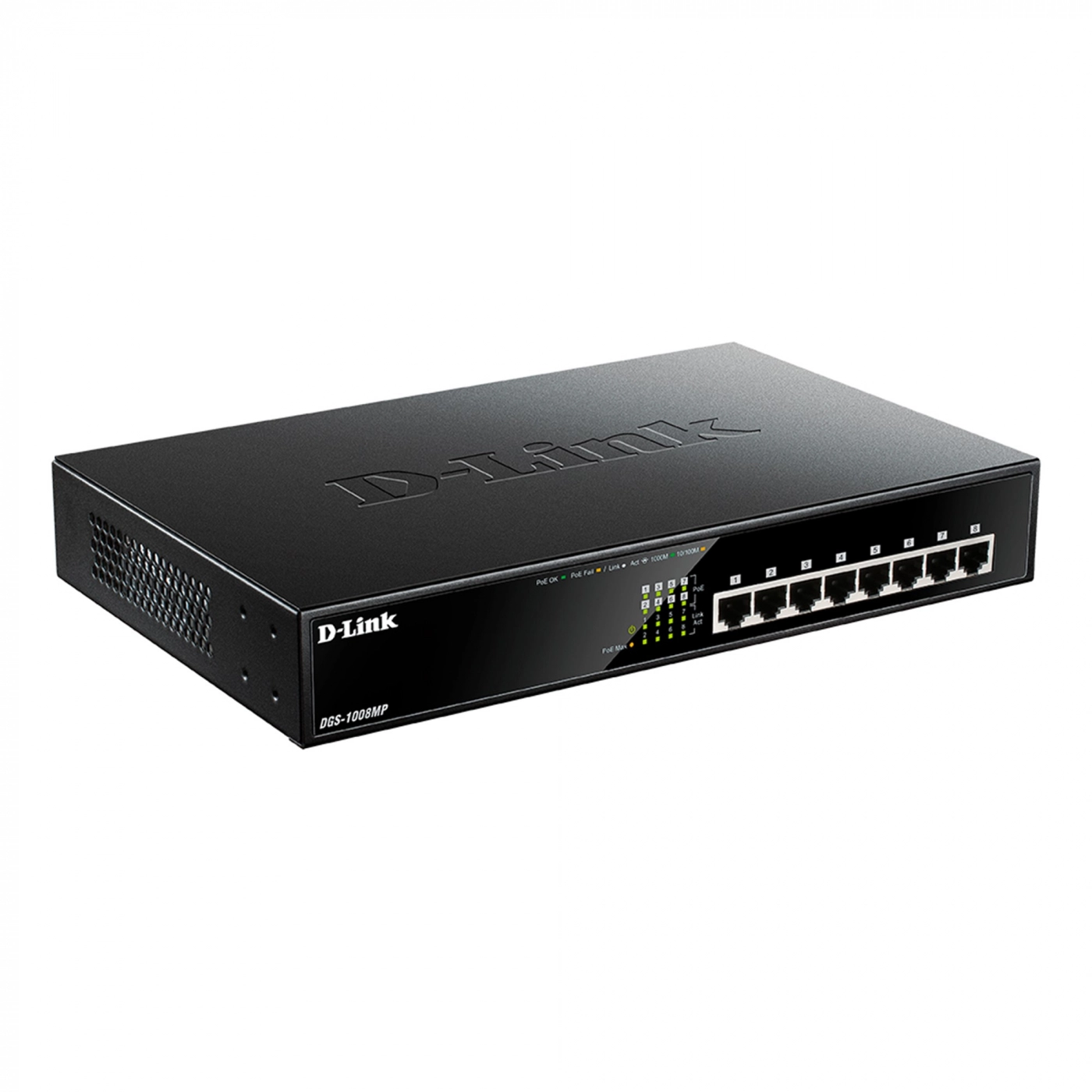 Купити Комутатор D-Link DGS-1008MP - фото 1
