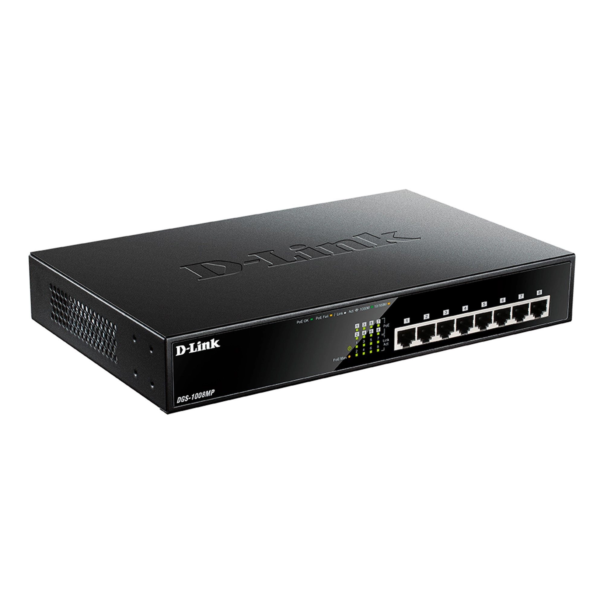 Купити Комутатор D-Link DGS-1008MP - фото 1