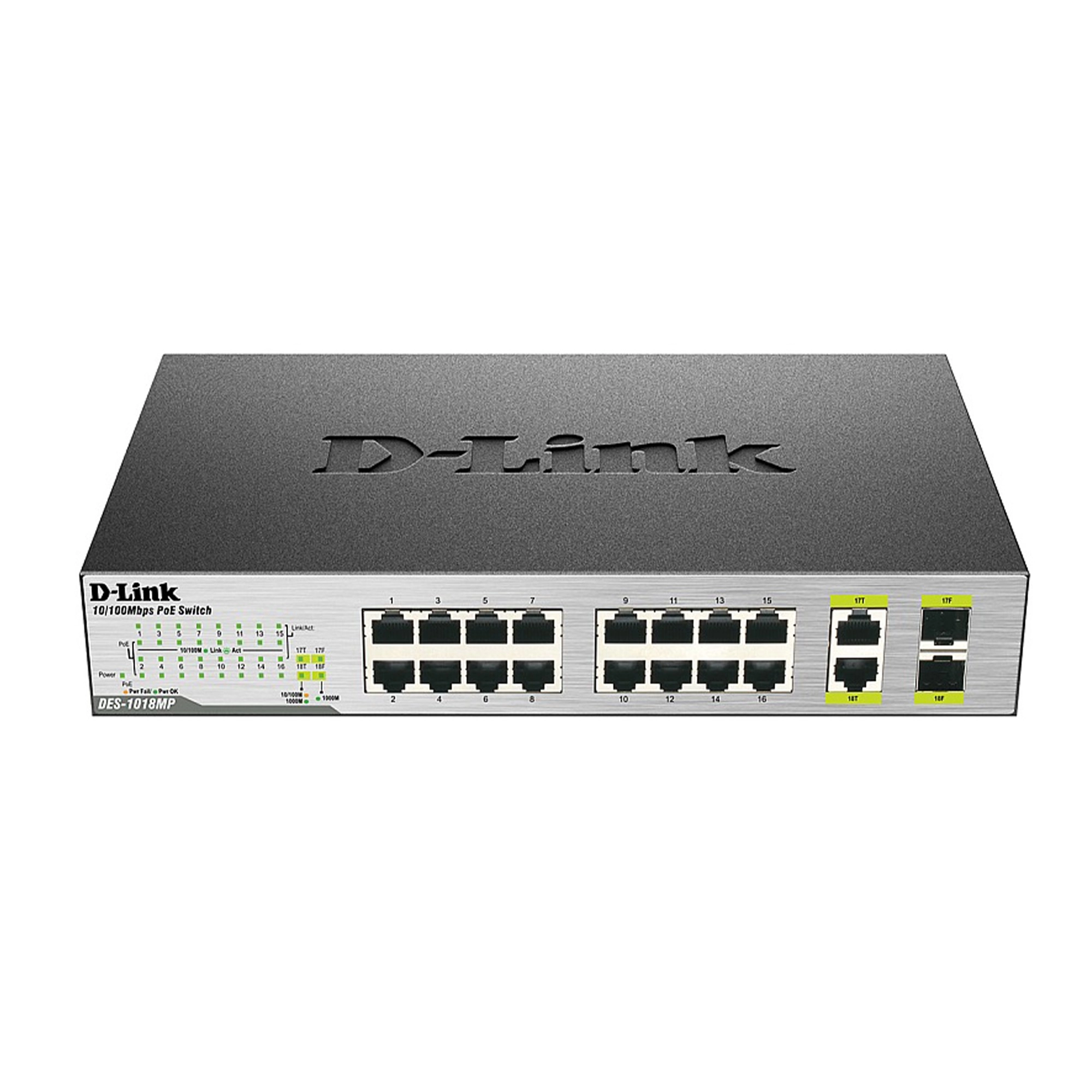 Купить Коммутатор D-Link DES-1018MP - фото 1