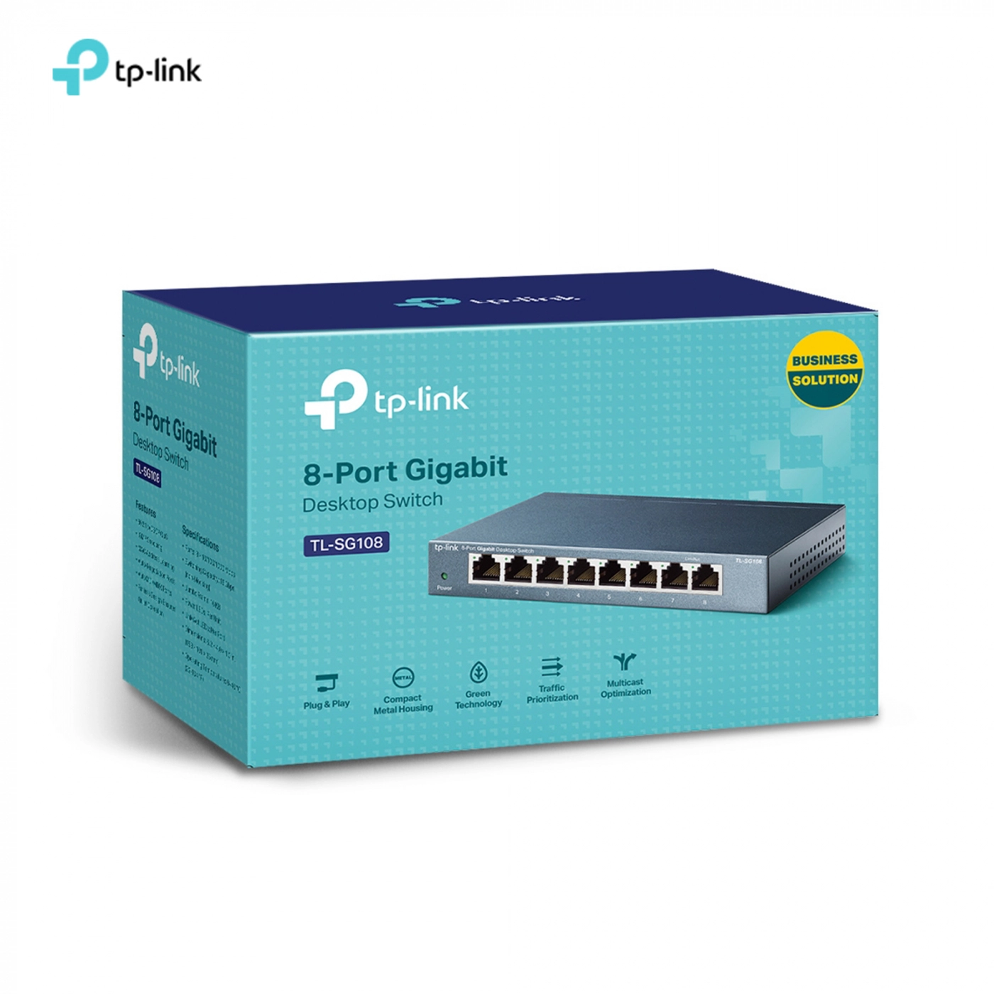 Купити Комутатор TP-Link TL-SG108 - фото 3