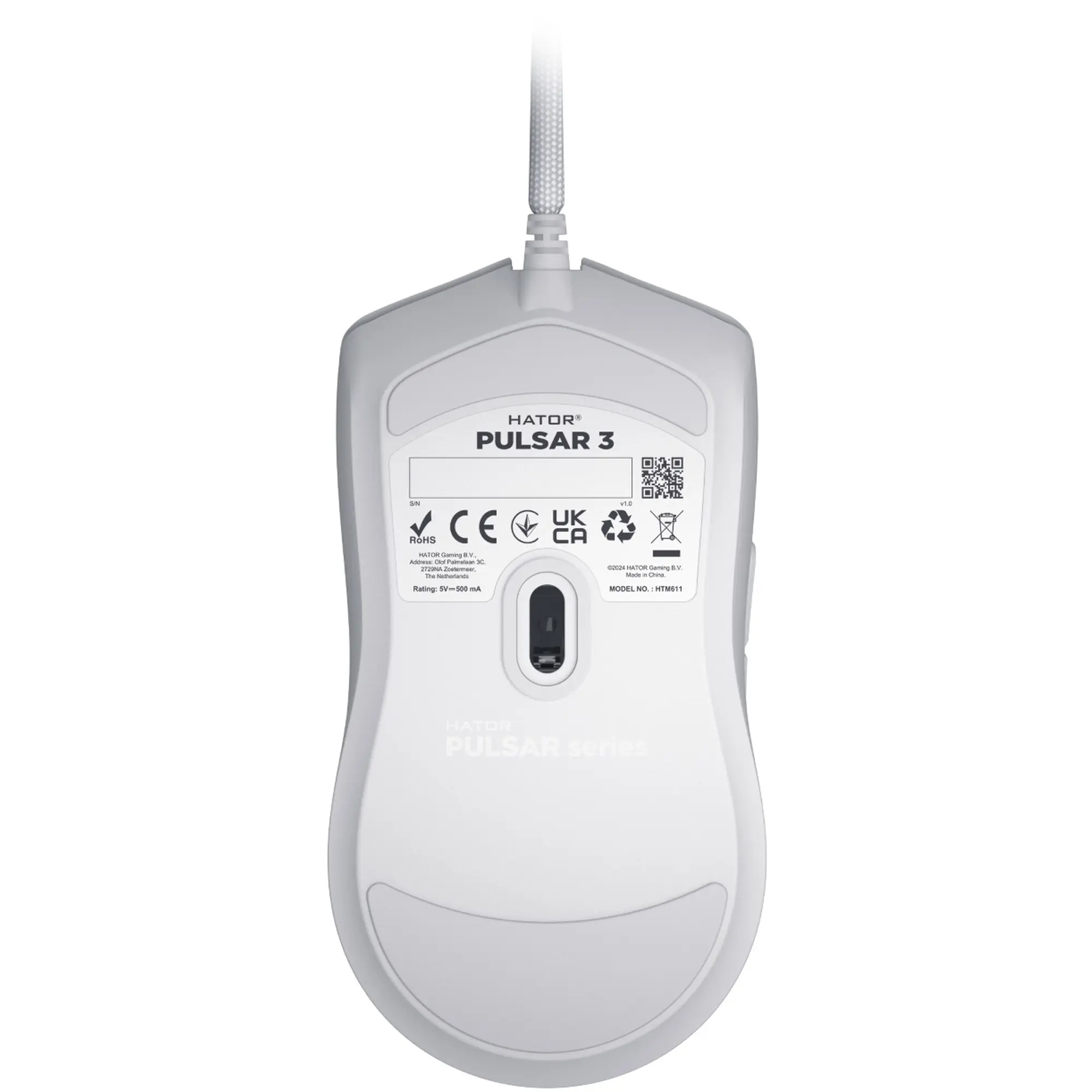 Купити Мишка HATOR Pulsar 3 White (HTM611) - фото 5