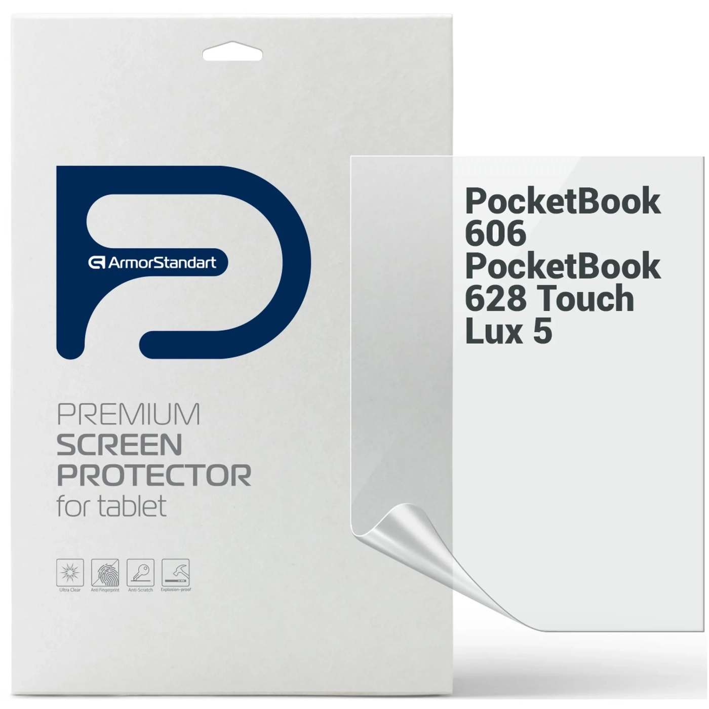 Купить Гидрогелевая пленка ArmorStandart Matte для PocketBook 606 / 628 (ARM66084) - фото 1