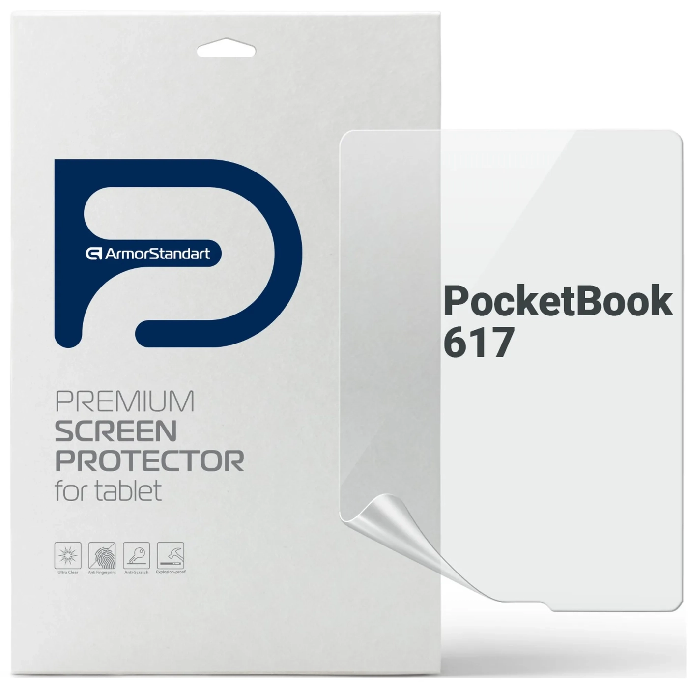 Купити Гідрогелева плівка ArmorStandart Matte для PocketBook 617 (ARM70004) - фото 1
