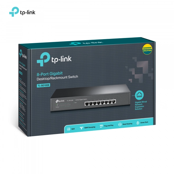 Купити Комутатор TP-Link TL-SG1008 - фото 2