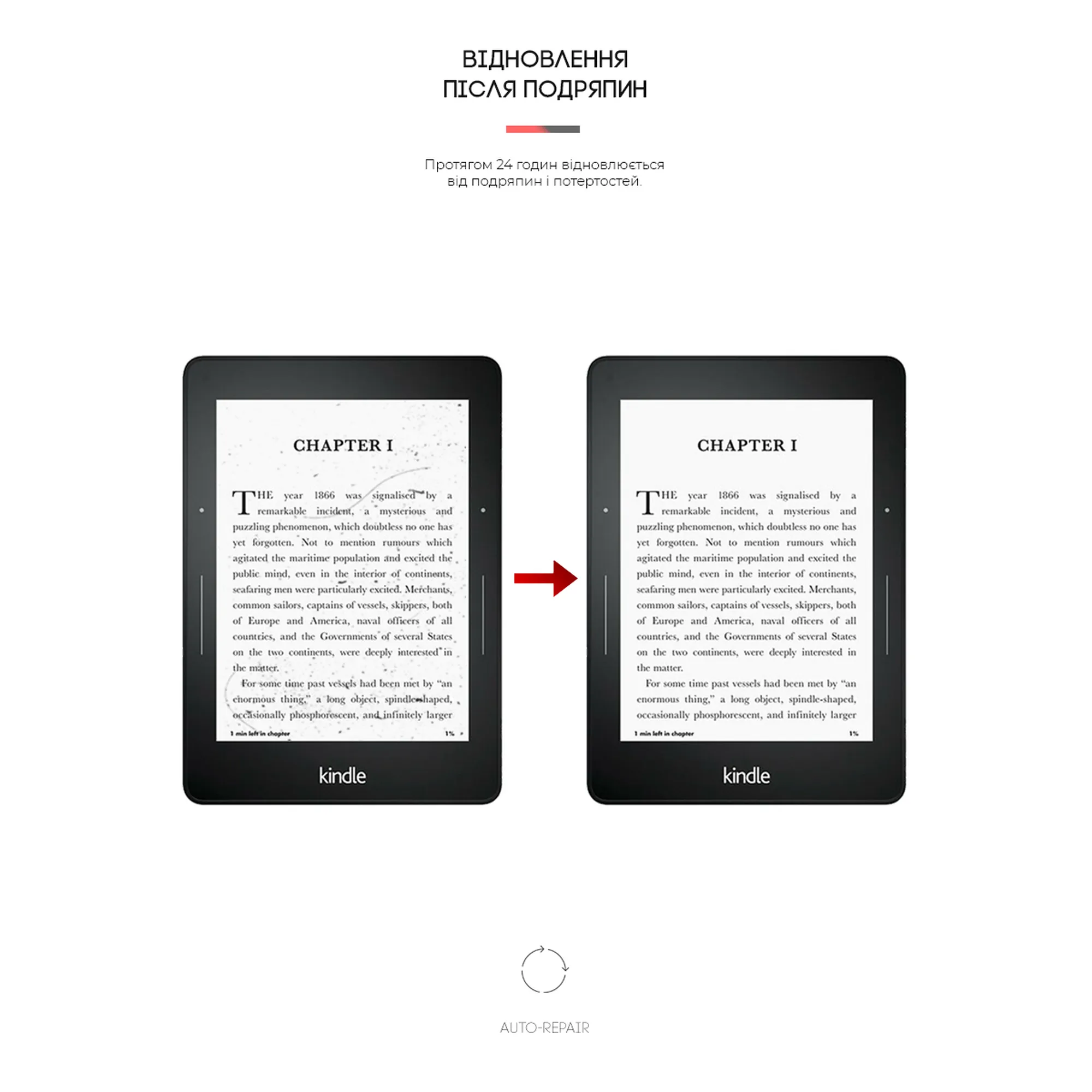 Купити Гідрогелева плівка ArmorStandart для Amazon Kindle Voyage (7th Gen) (ARM62473) - фото 3