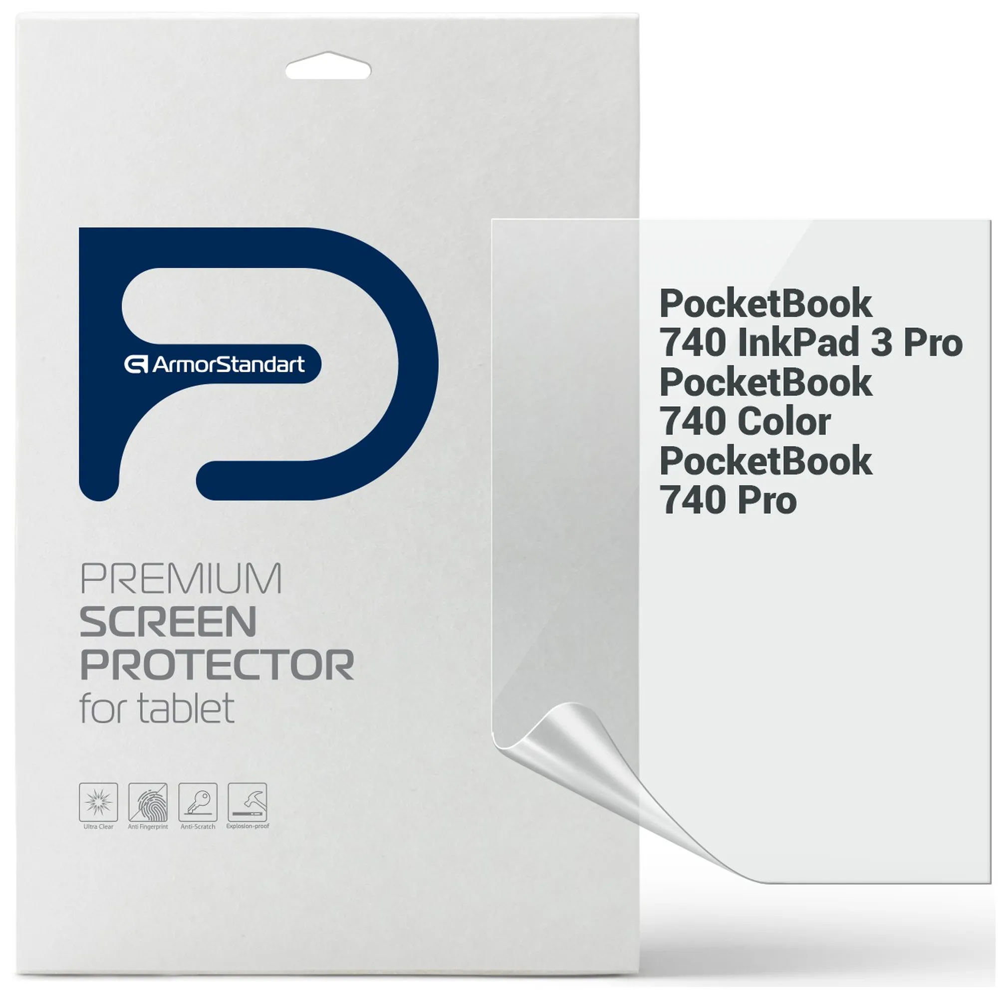 Купить Гидрогелевая пленка ArmorStandart для PocketBook 740 InkPad 3 Pro / 740 Color / 740 Pro (ARM66081) - фото 1