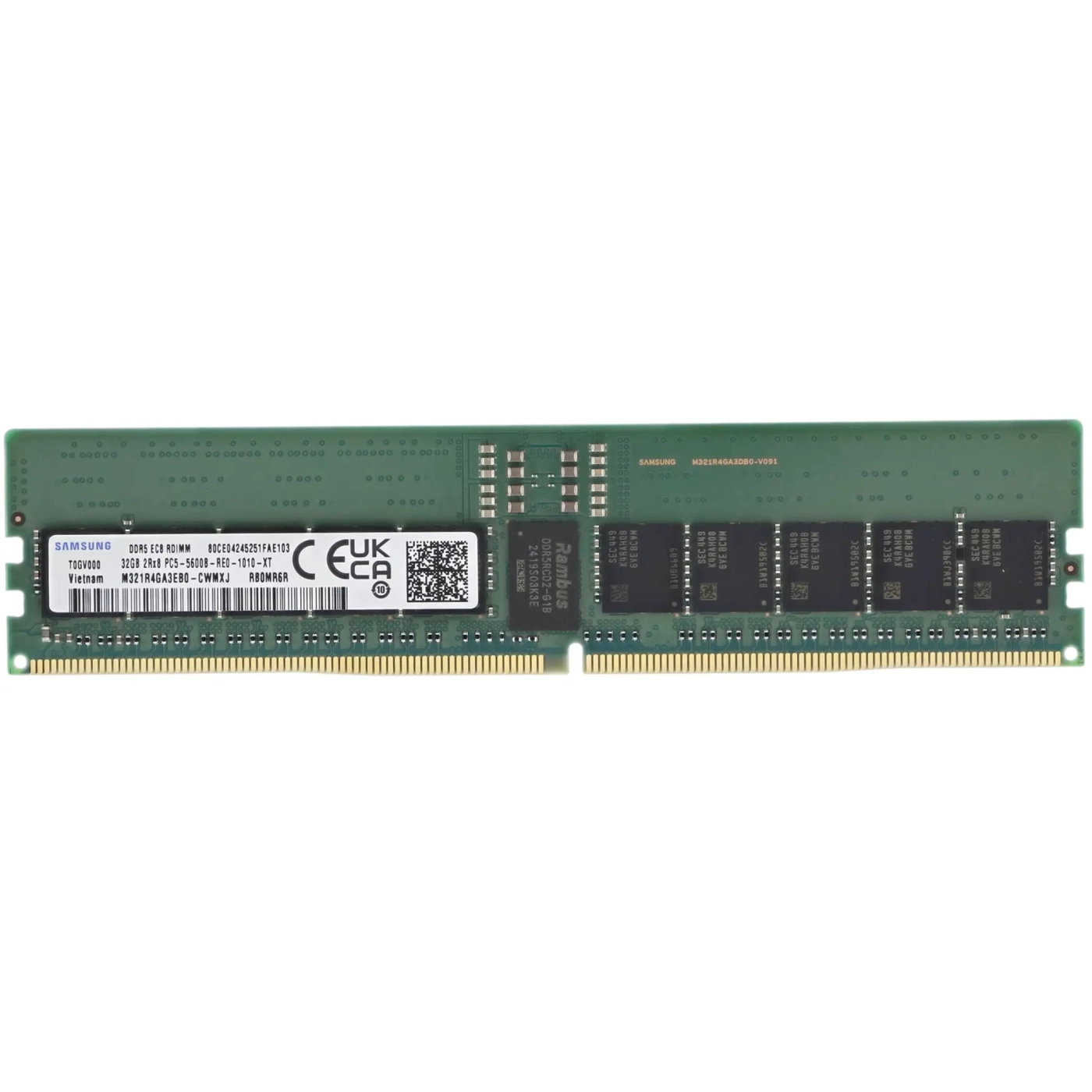 Купити Модуль пам'яті Samsung DDR5-5600 RDIMM 32GB (M321R4GA3EB0-CWM) - фото 1