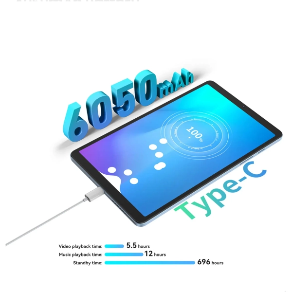 Купить Планшет Blackview Tab 60 6/128GB LTE Glacial Blue (6931548314080) - фото 9