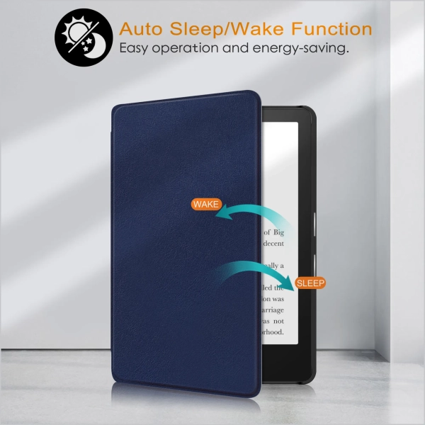Купити Обкладинка Armorstandart Leather Case для Amazon Kindle Paperwhite 11th Gen 2021 Blue (ARM60751) - фото 6