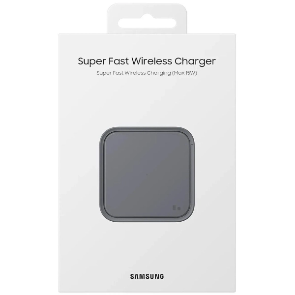 Купити Бездротовий зарядний пристрій Samsung EP-P2400 15W (з МЗП) Dark Grey (EP-P2400TBEGEU) - фото 6