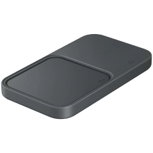 Купить Беспроводное зарядное устройство Samsung Duo EP-P5400 15W (с СЗУ) Dark Grey (EP-P5400TBEGEU) - фото 5