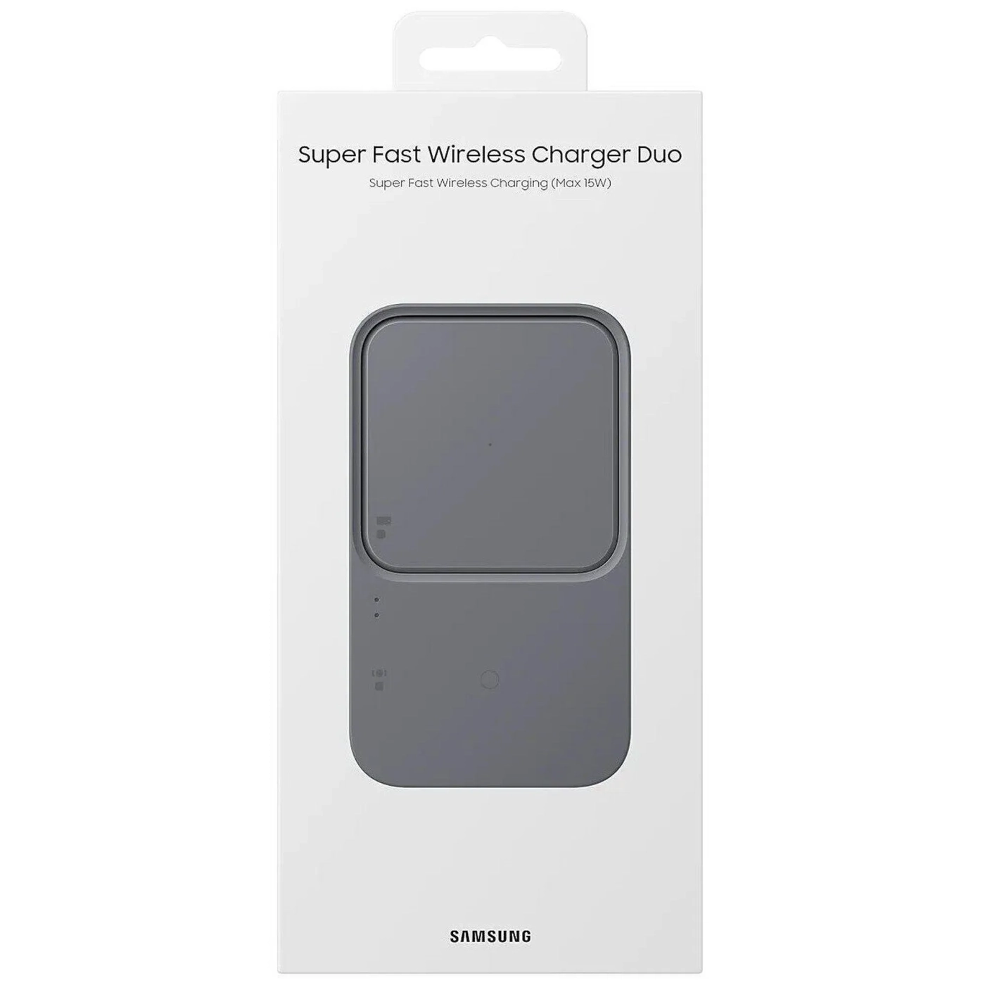 Купить Беспроводное зарядное устройство Samsung Duo EP-P5400 15W (с СЗУ) Dark Grey (EP-P5400TBEGEU) - фото 8