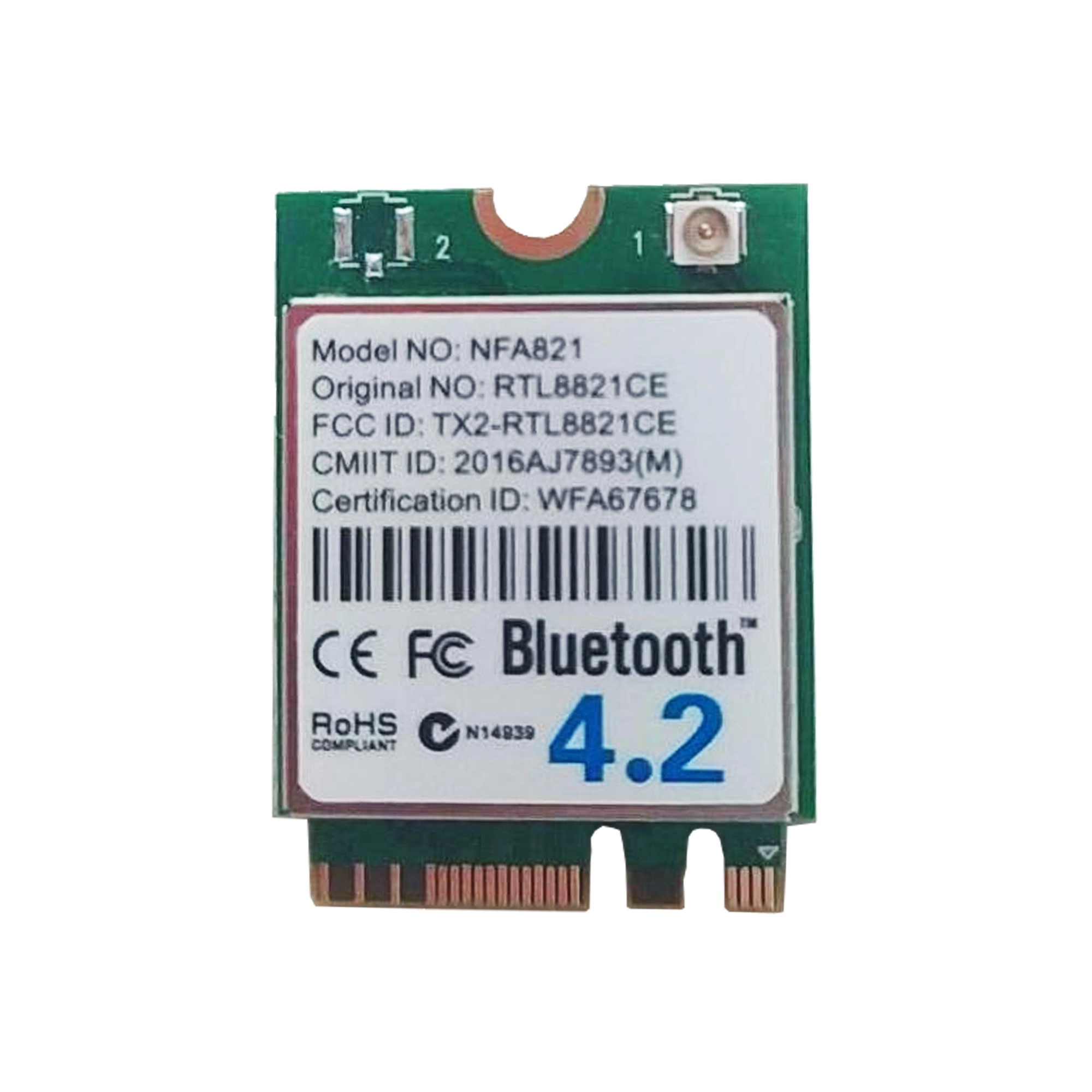 Купить WiFi-адаптер Realtek Wireless-AC RTL8821CE m.2 - фото 1