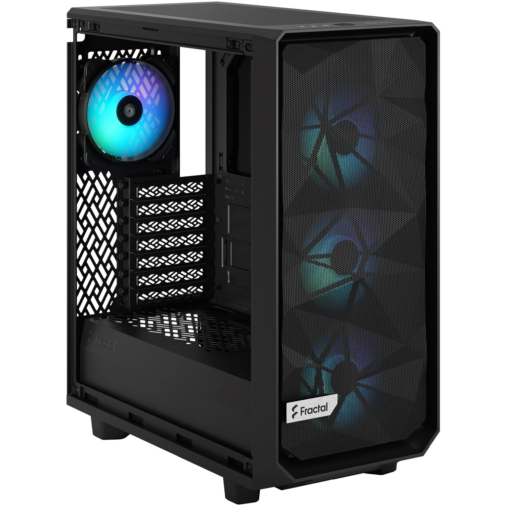 Купити Корпус Fractal Design Meshify 2 Compact RGB TG Light Tint (FD-C-MES2C-06) - фото 2