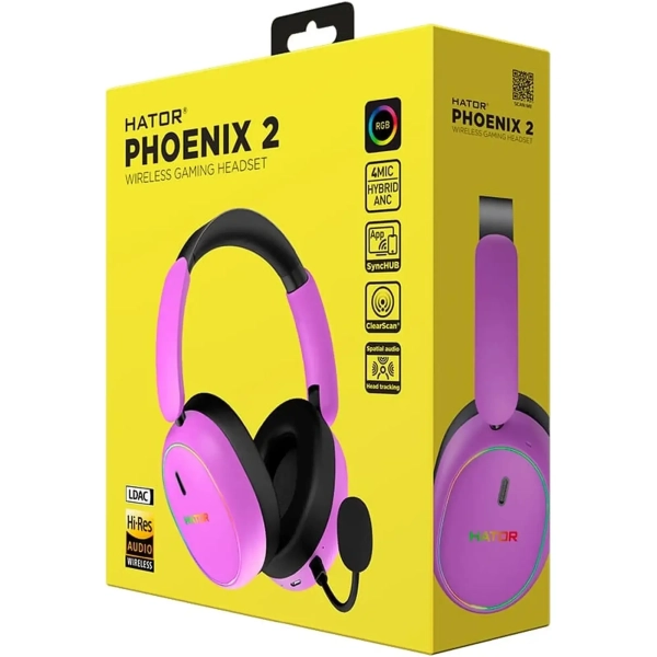 Купить Наушники Hator Phoenix 2 Wireless (ESH42) - фото 8