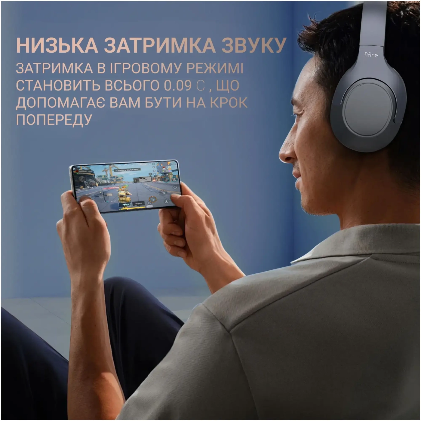 Купити Наушники Fifine X3 Wireless Black (X3_Fifine) - фото 4