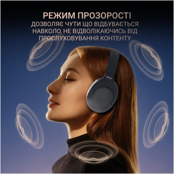 Купити Наушники Fifine X3 Wireless Black (X3_Fifine) - фото 9