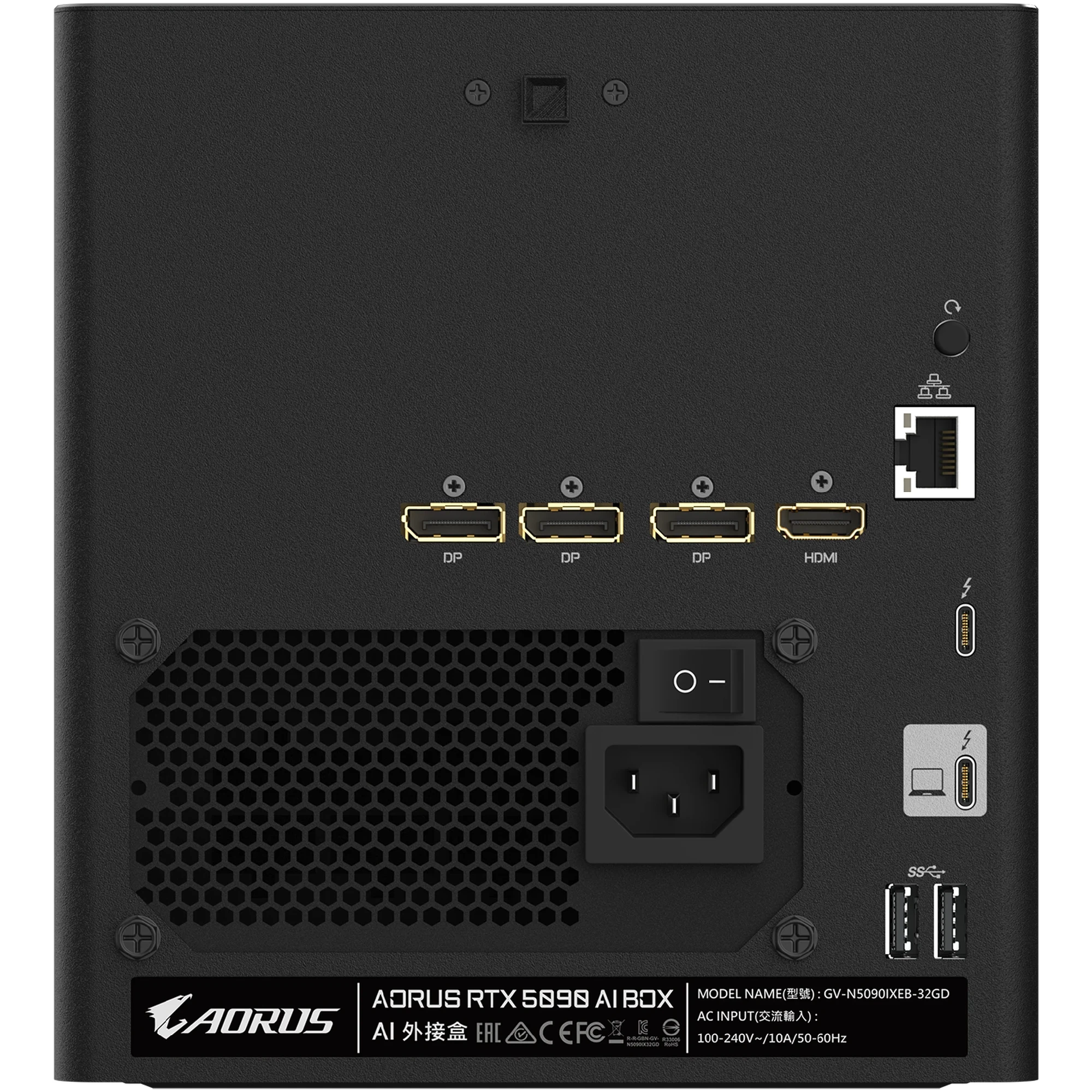 Купить Видеокарта GIGABYTE Nvidia GeForce RTX 5090 AORUS AI BOX 32G (GV-N5090IXEB-32GD) - фото 10