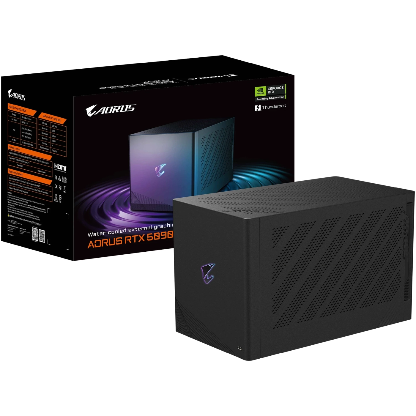 Купить Видеокарта GIGABYTE Nvidia GeForce RTX 5090 AORUS AI BOX 32G (GV-N5090IXEB-32GD) - фото 11
