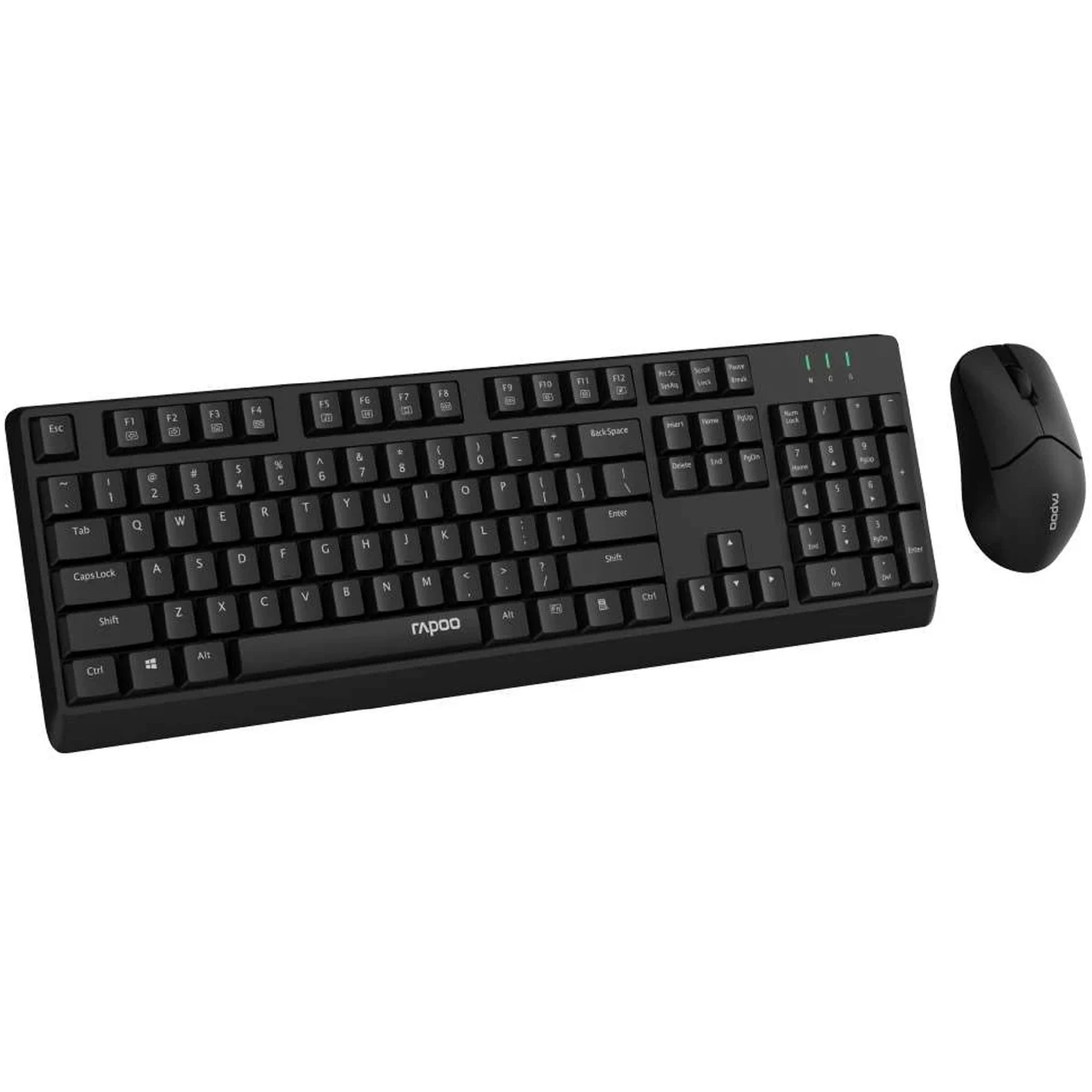 Купити Комплект клавіатура та мишка Rapoo X1500 Black Wireless - фото 2