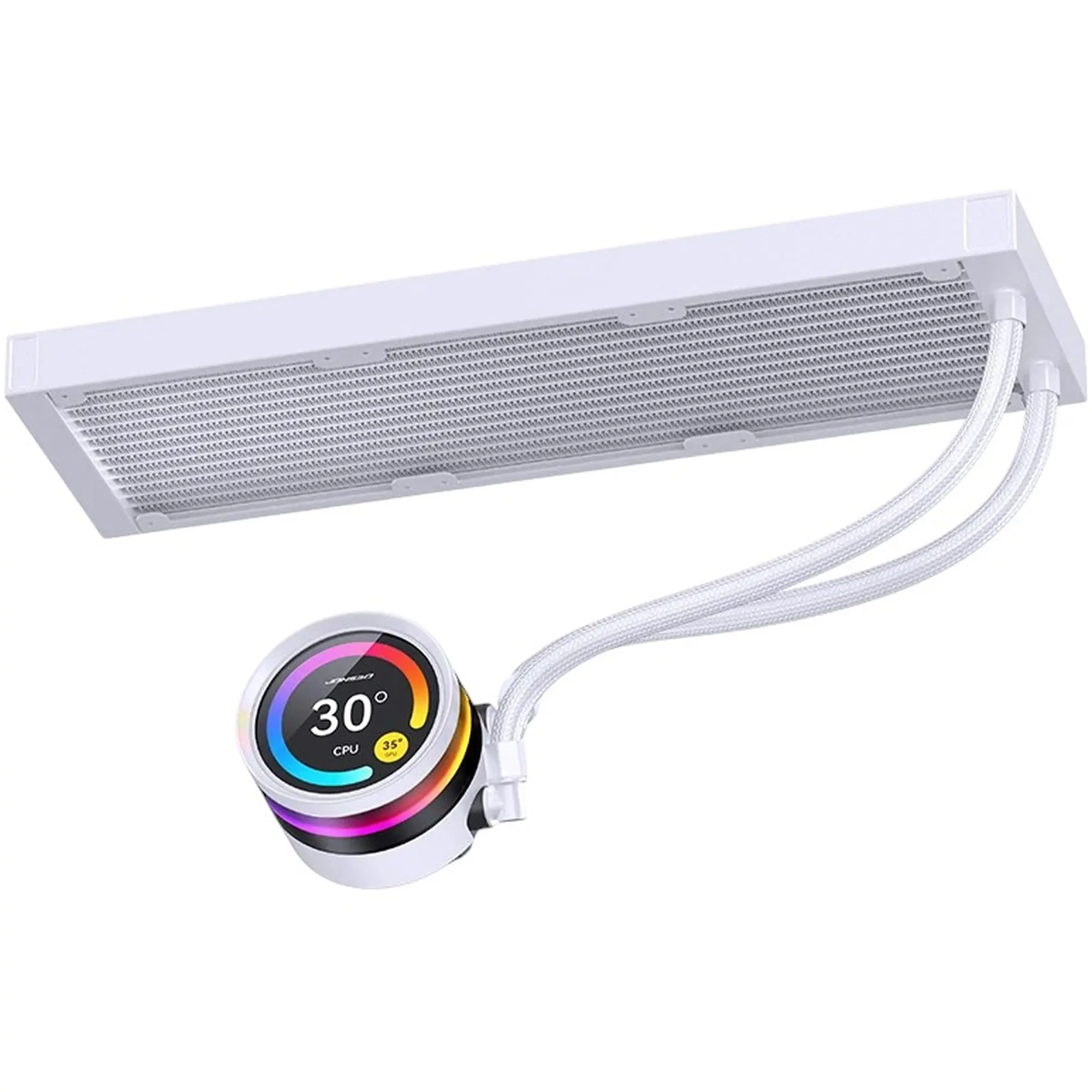 Купить Система водяного охлаждения Jonsbo TF2-360SC(WN) White - фото 7