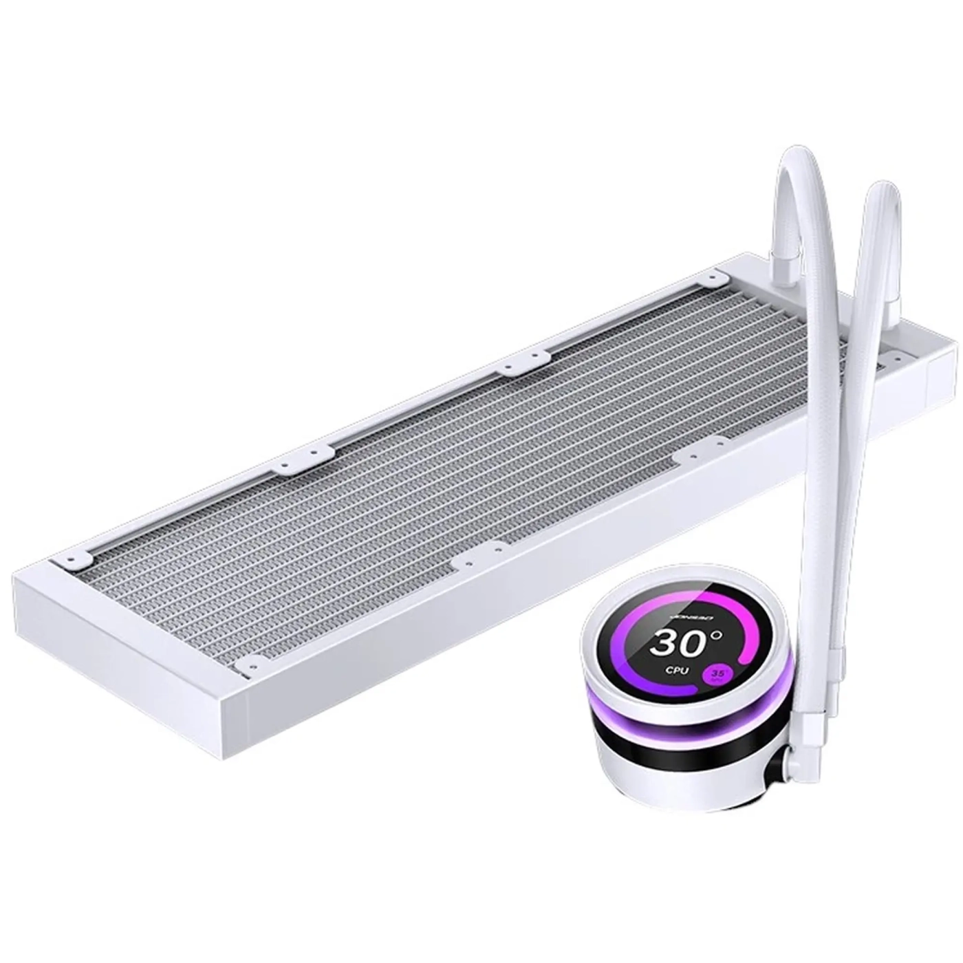 Купить Система водяного охлаждения Jonsbo TF2-360SC(WN) White - фото 8