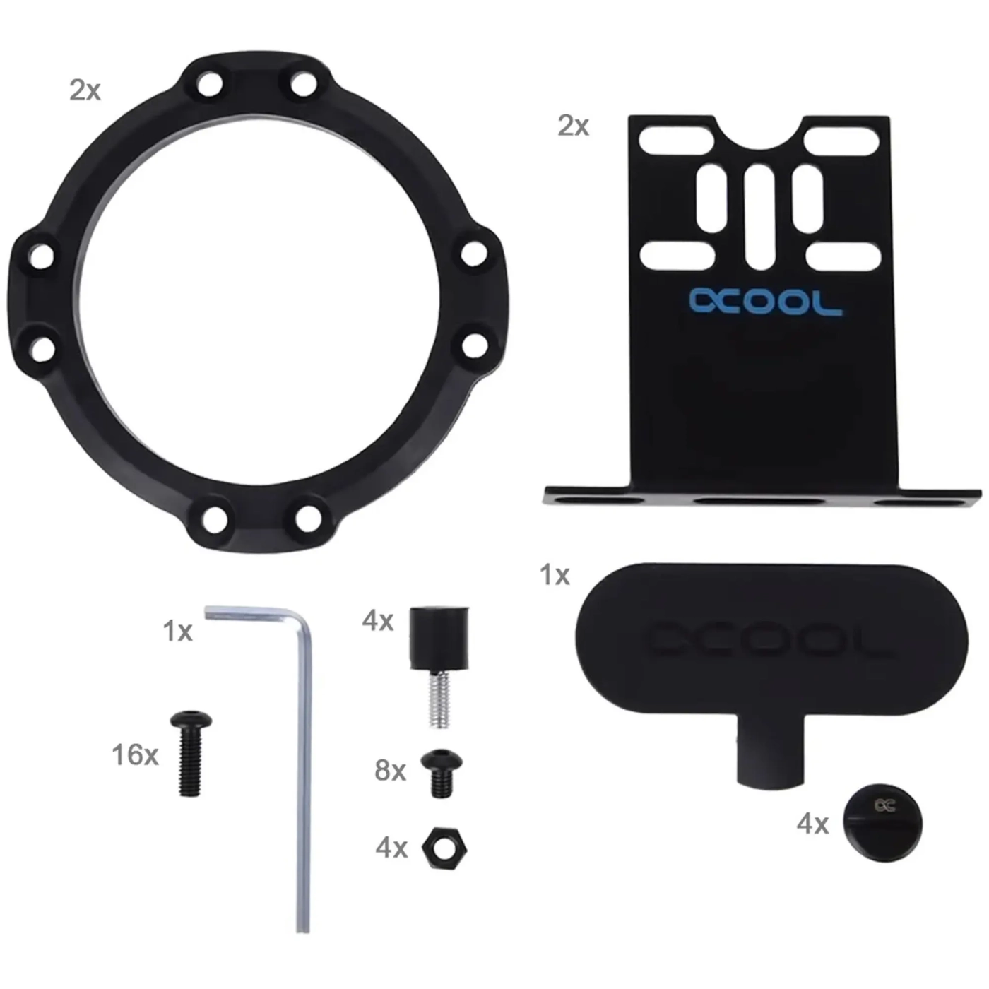 Купить Резервуар Alphacool Eisdecke D5 Dual Acrylic Attachment (13312) - фото 7