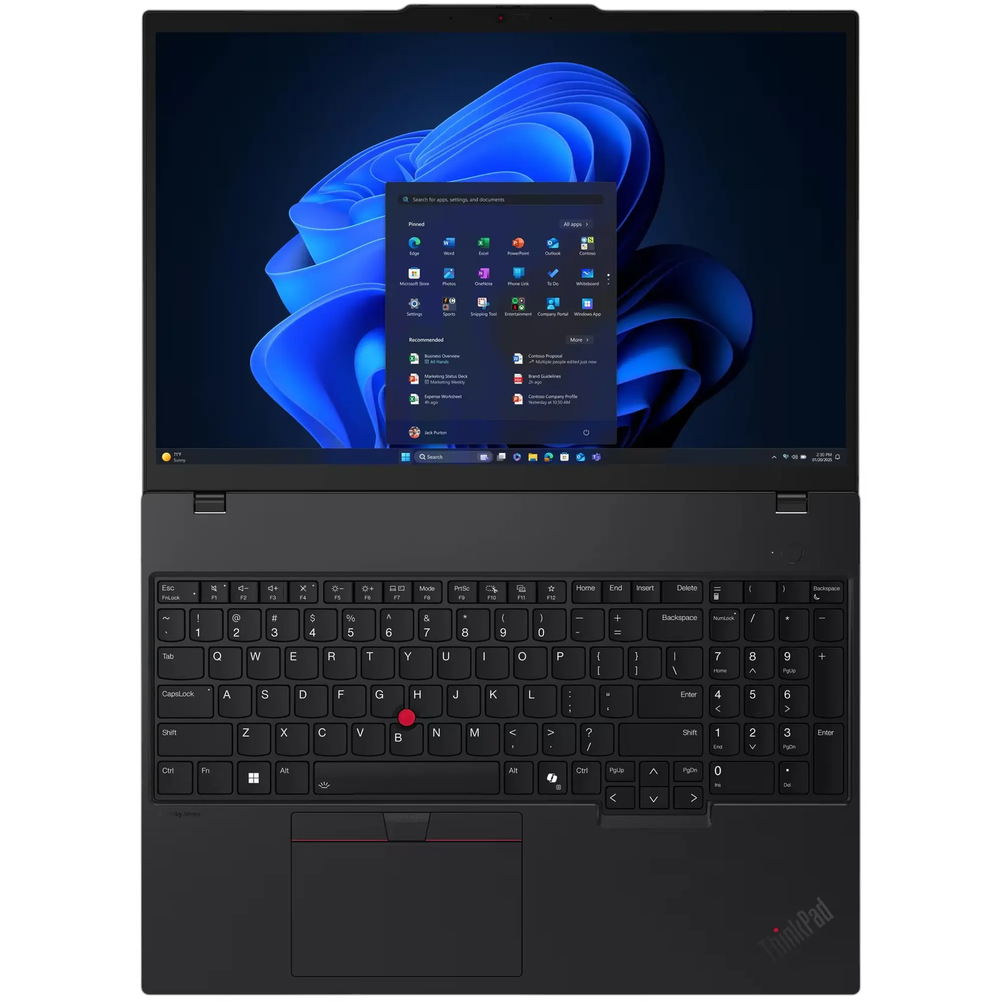 Купити Ноутбук Lenovo ThinkPad T16 Gen 4 Black (21QFS0AJ00) - фото 10