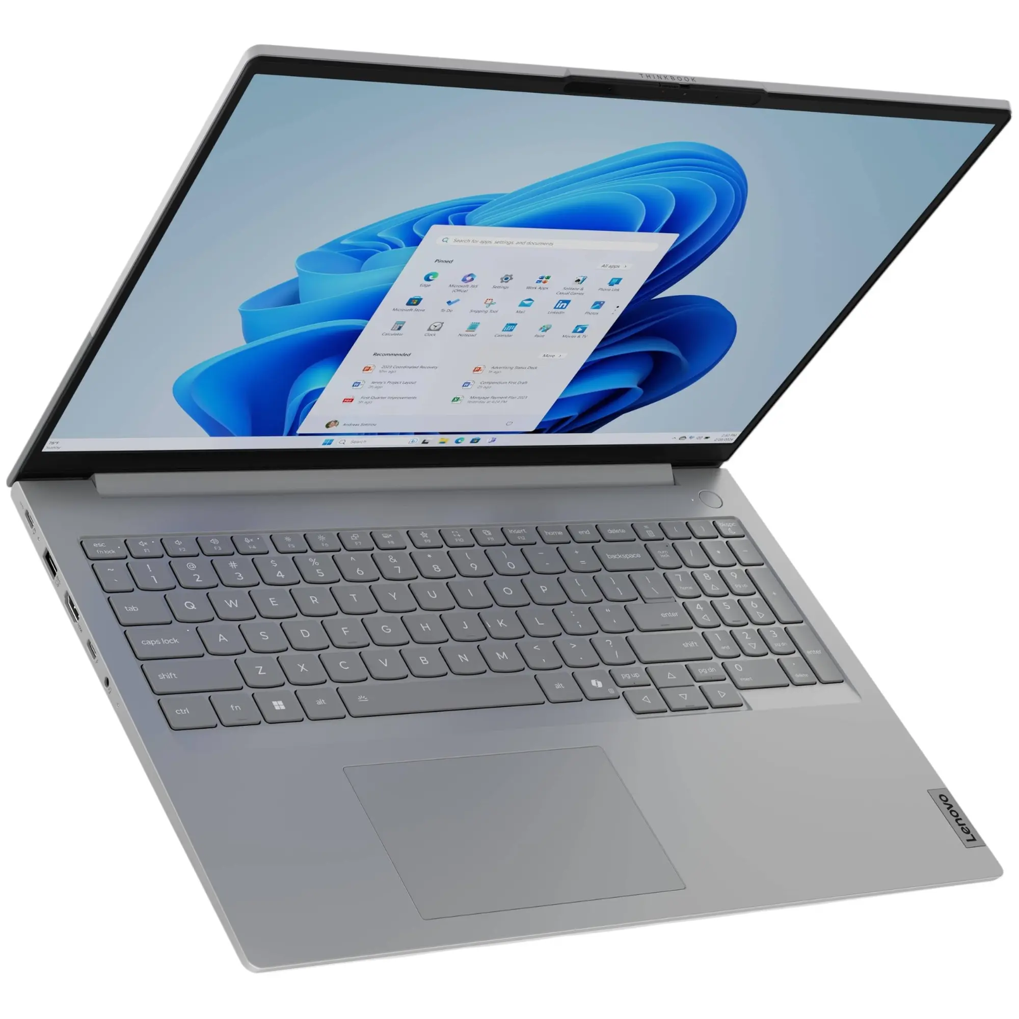 Купити Ноутбук Lenovo ThinkBook 16 G8 IRL Arctic Grey (21SH00JQRA) - фото 10