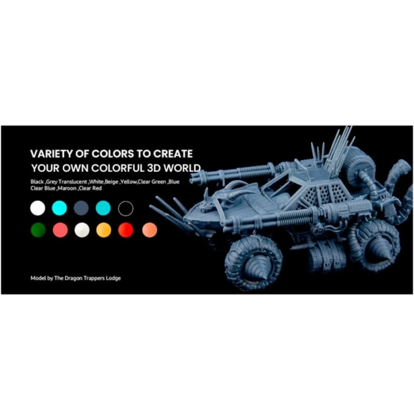 Купить Фотополимерная смола ELEGOO Standard Resin 5кг, серый (50.103.0001) - фото 6