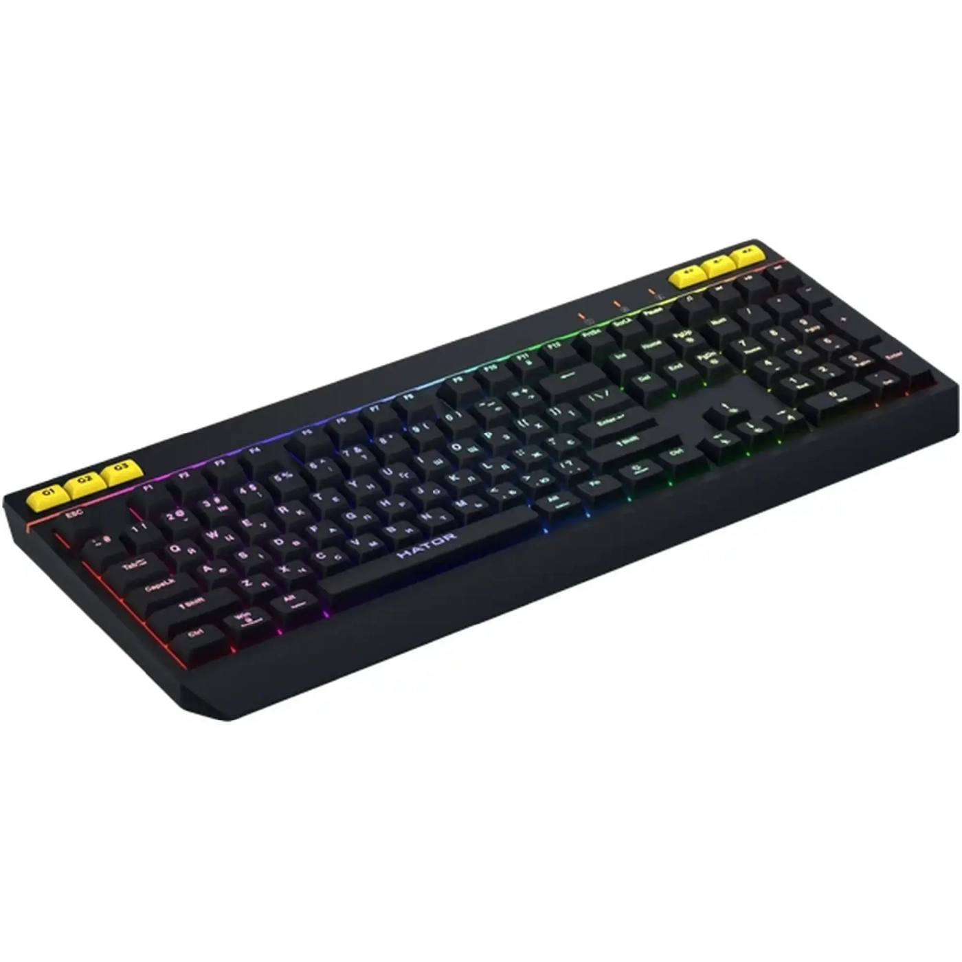 Купити Клавиатура Hator Icefall USB Black (HTK402UA) - фото 3