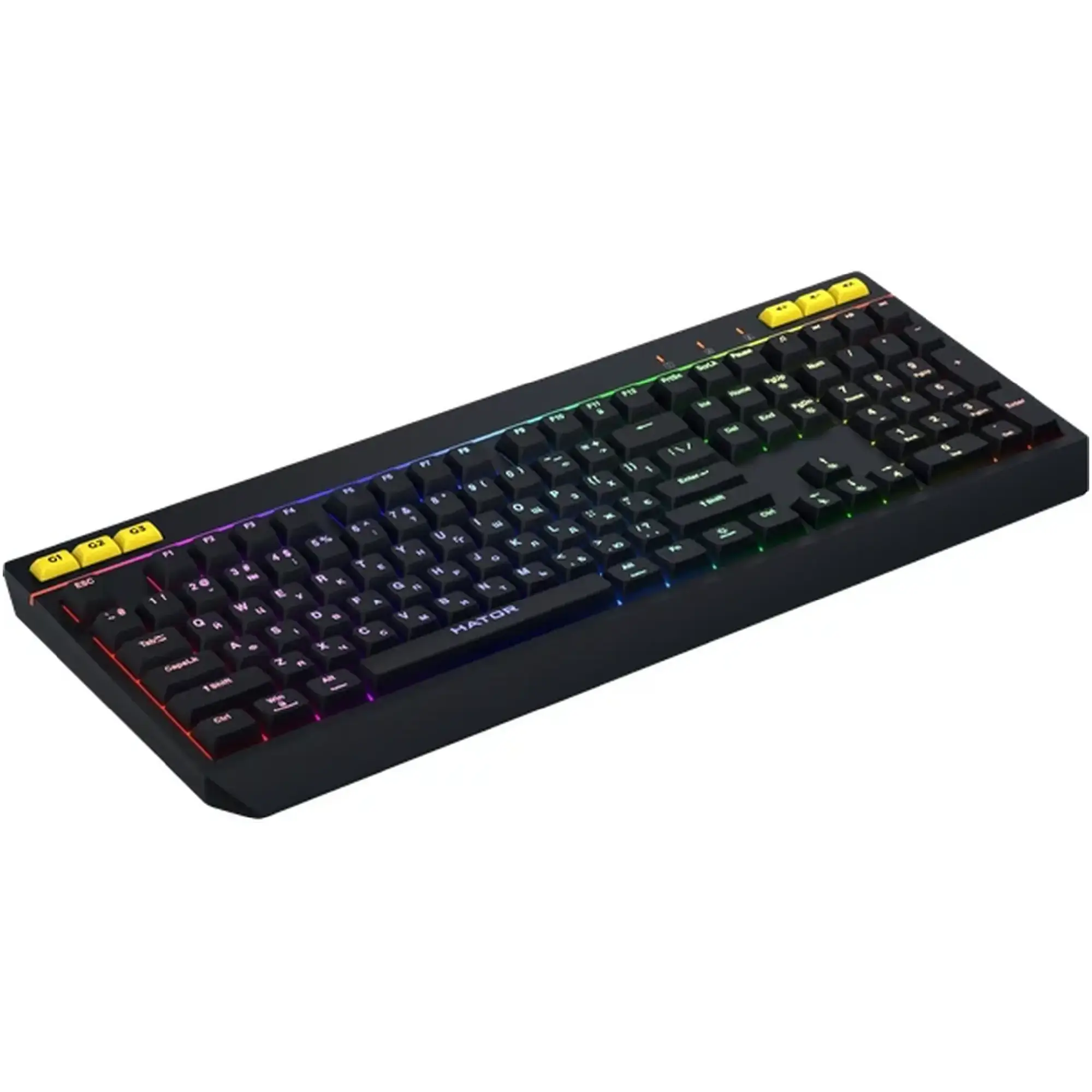 Купити Клавиатура Hator Icefall USB Black (HTK402UA) - фото 3