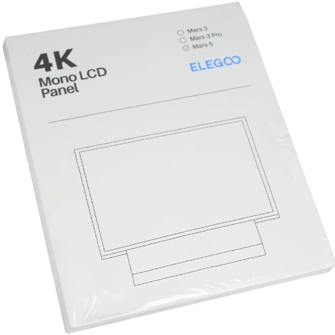 Купить LCD экран для фотополимерного 3D принтера ELEGOO Mars 5 4K (50.102.0155) - фото 2