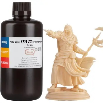 Купити Фотополімерна смола ELEGOO ABS-Like 3.0 Pro Resin 1 кг, бежева (50.103.0248) - фото 1