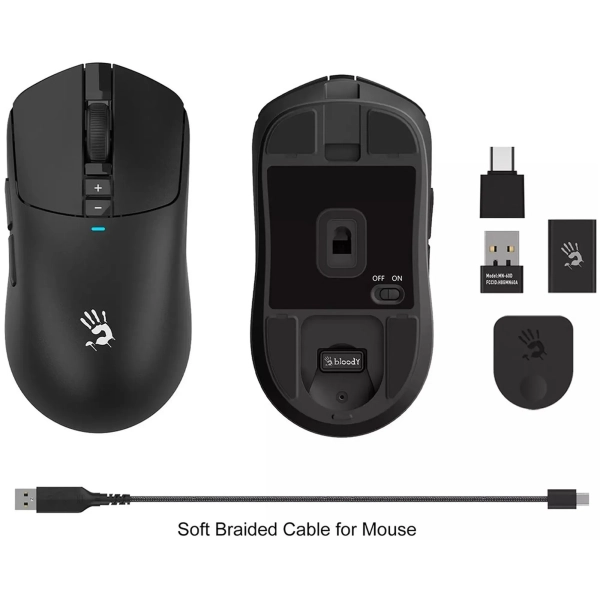 Купить Мышь A4Tech Bloody R72 Ultra Black - фото 9