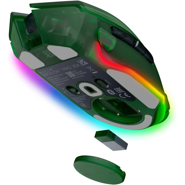 Купити Миша RAZER Basilisk V3 Pro 35K Phantom Green (RZ01-05240300-R3G1) - фото 4