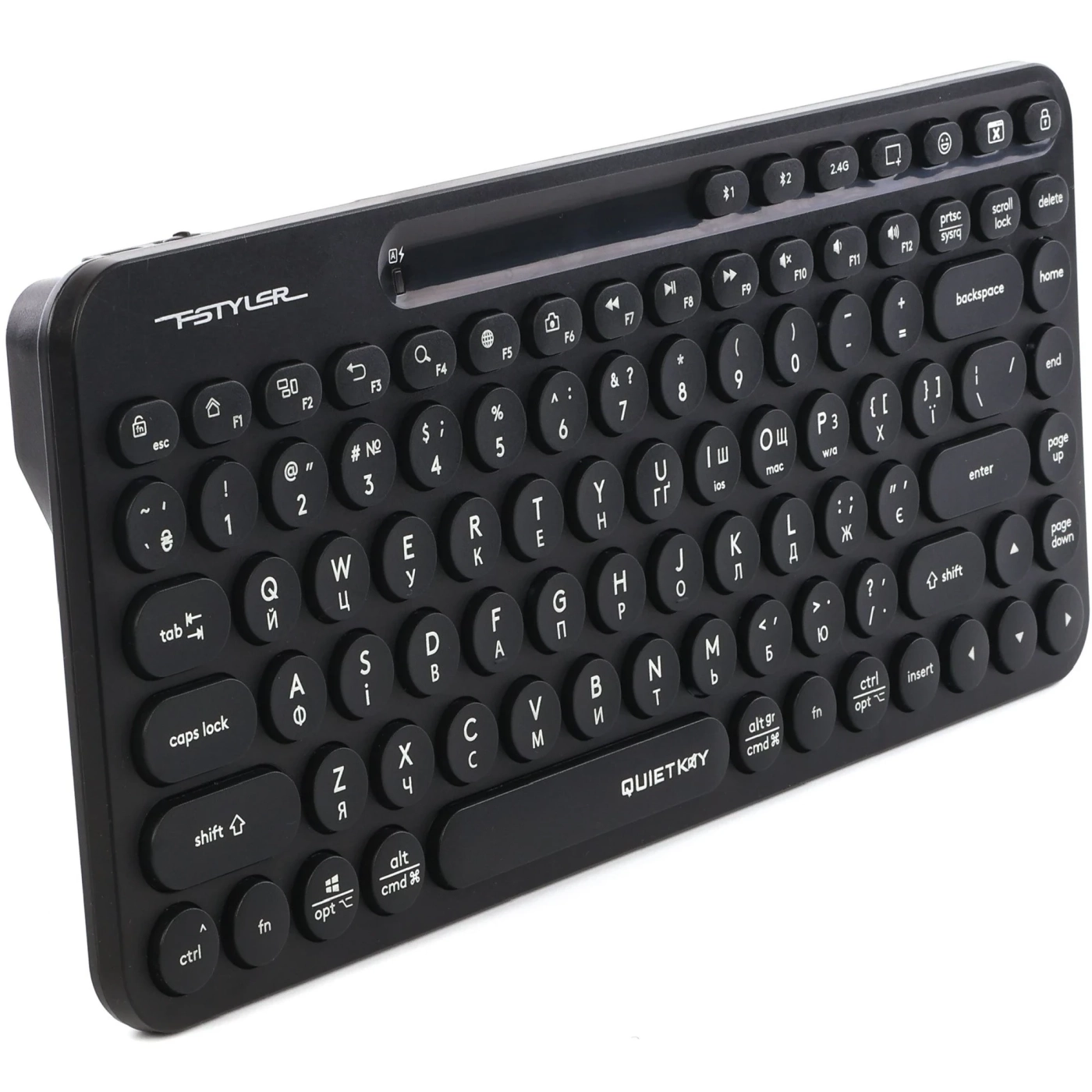 Купити Клавіатура A4Tech Fstyler FBK36С AS Black - фото 3
