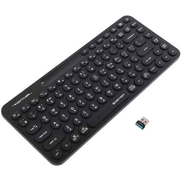 Купити Клавіатура A4Tech Fstyler FBK36С AS Black - фото 4