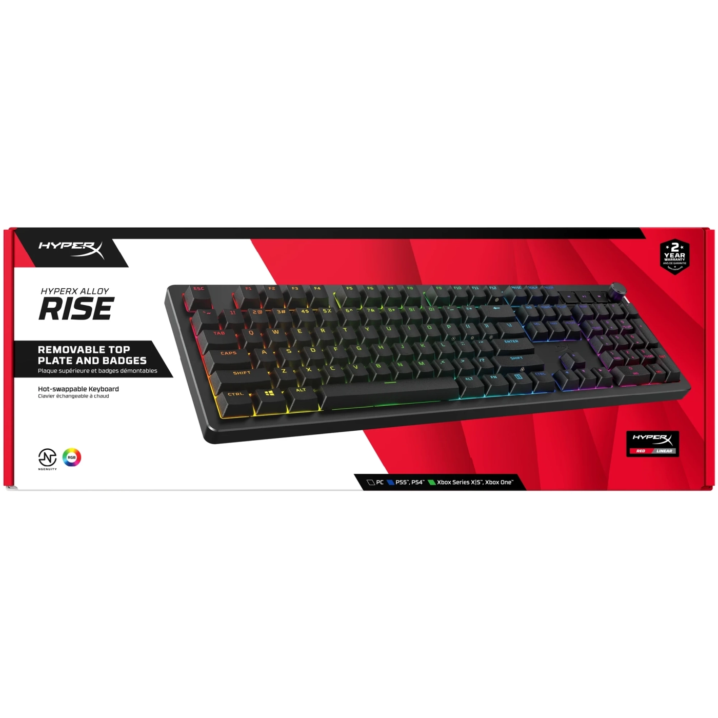 Купить Клавиатура HyperX Alloy Rise HX Red Black (7G7A3AA) - фото 6