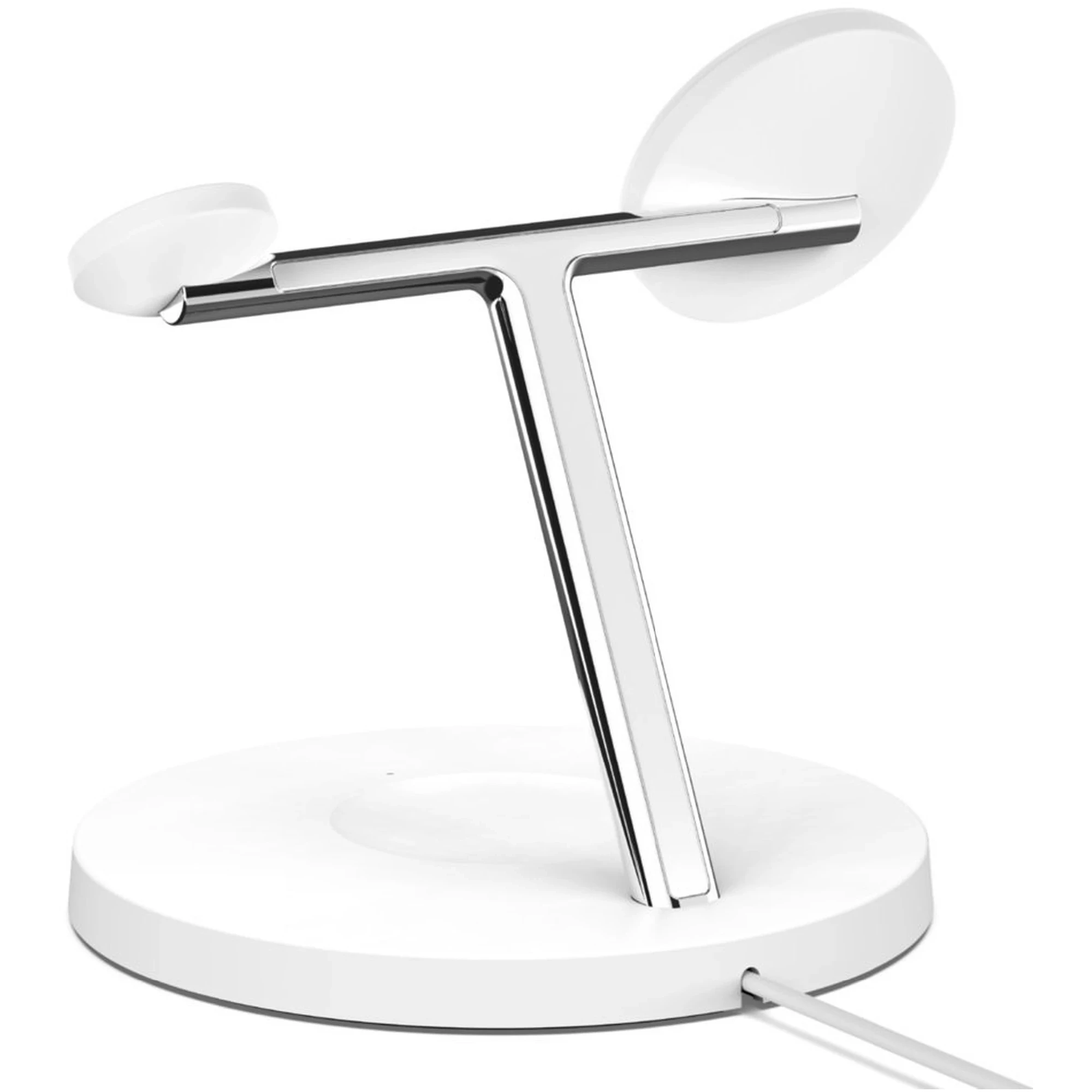 Купити Бездротовий зарядний пристрій Belkin 3в1 MagSafe White (WIZ017VFWH) - фото 4