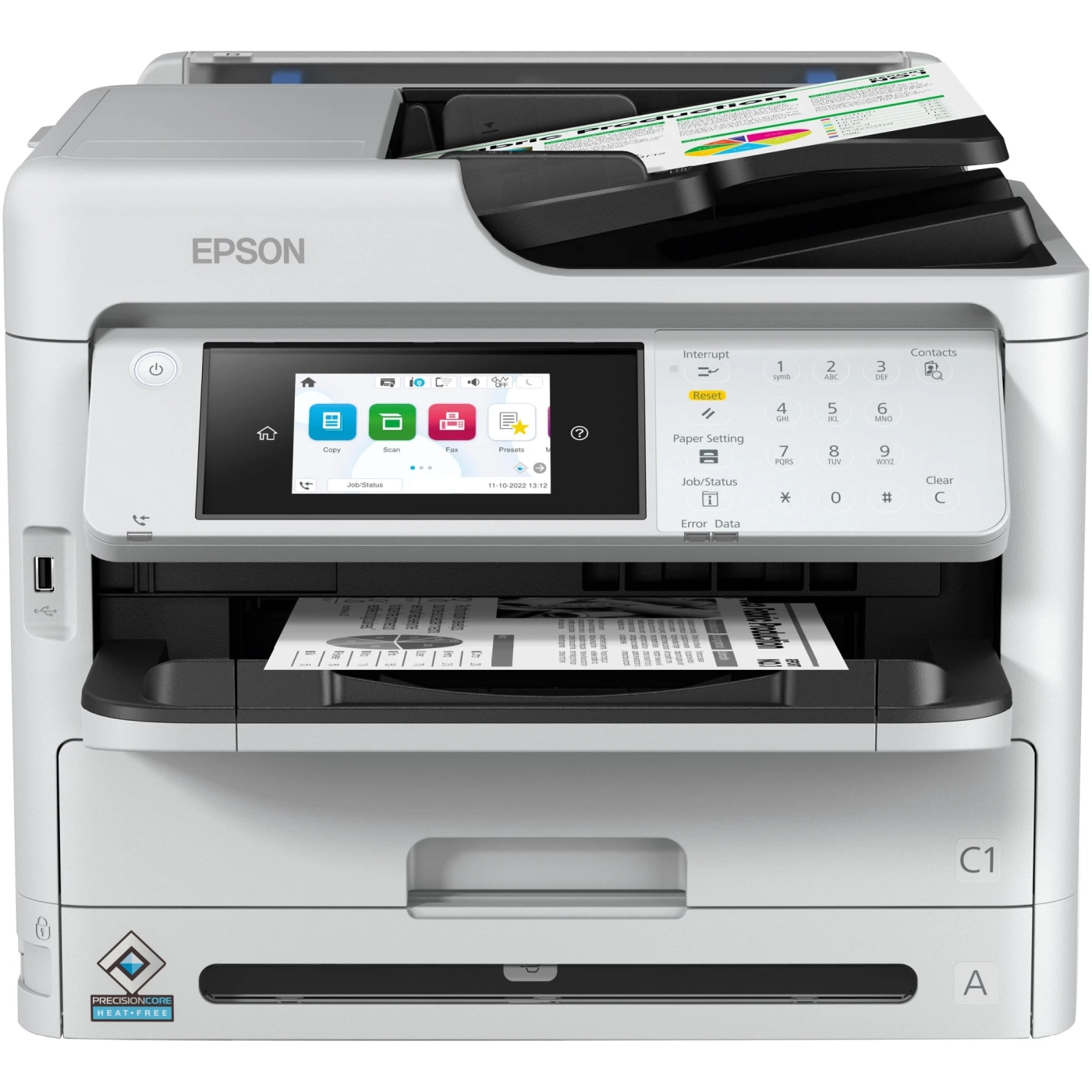 Купить МФУ A4 Epson WorkForce Pro WF-M5899DWF с Wi-Fi (C11CK76402) - фото 1