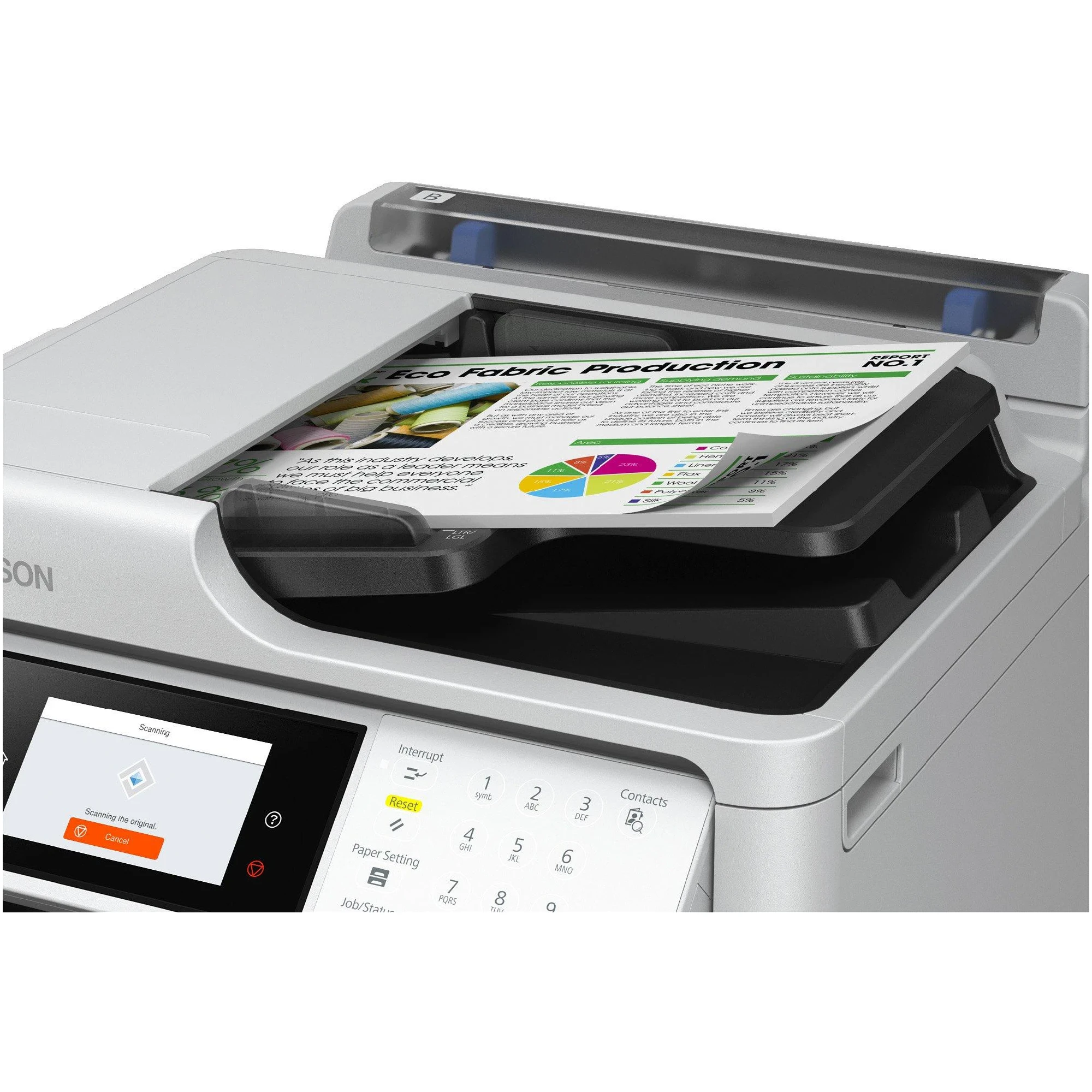 Купить МФУ A4 Epson WorkForce Pro WF-M5899DWF с Wi-Fi (C11CK76402) - фото 3