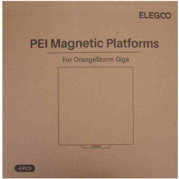 Купить Накладка для платформы ELEGOO с PEI покрытием для 3D принтера OrangeStorm Giga (50.204.0105) - фото 3