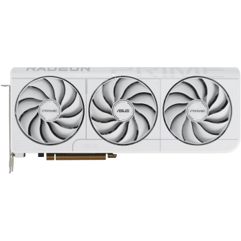Купить Видеокарта ASUS AMD Radeon RX 9070XT PRIME OC WHITE 16GB GDDR6 (PRIME-RX9070XT-O16G-WHITE) - фото 1