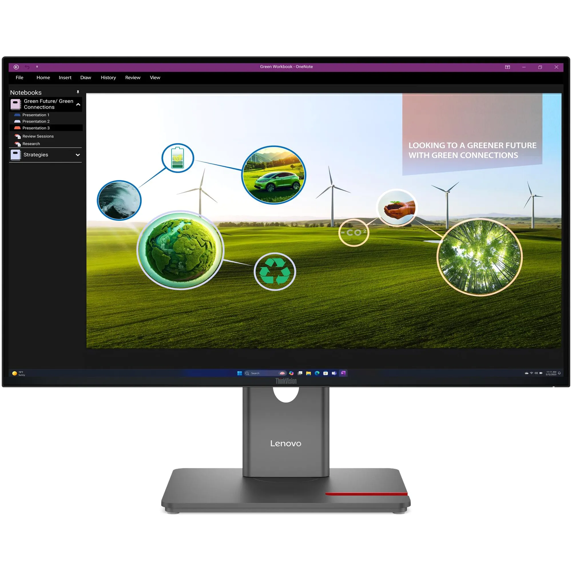 Купить Монитор 27" Lenovo ThinkVision P27q-40 (64A7GAT6UA) - фото 1