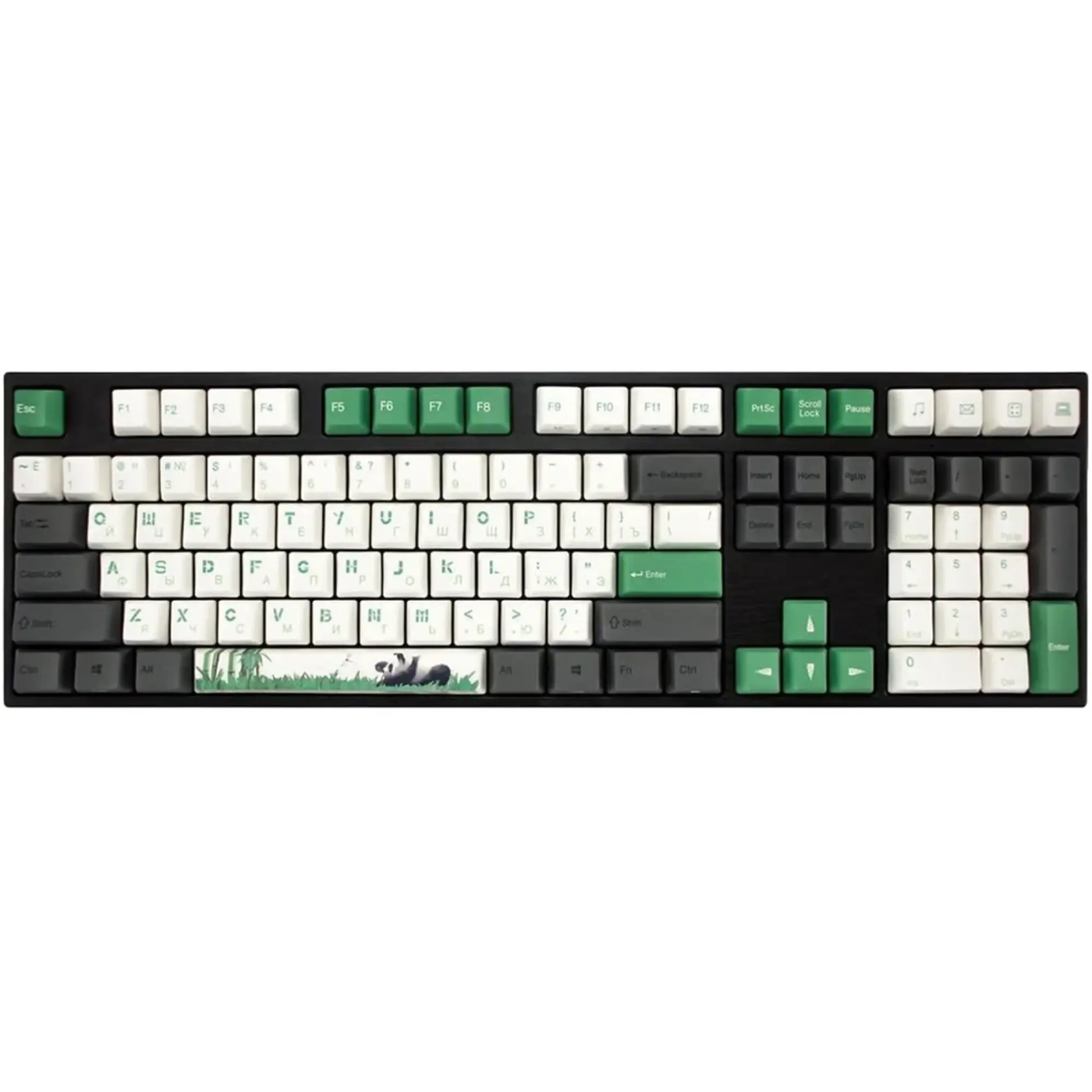 Купить Клавиатура Varmilo APT108 Panda R2 K-Prestige Silent (A93A029F8A5A17A007) - фото 1