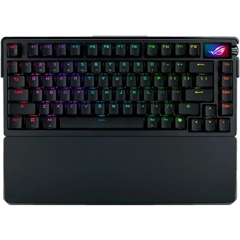 Купить Клавиатура ASUS ROG Azoth Extreme NX Snow EN RGB Black (90MP03MA-BKUA01) - фото 1